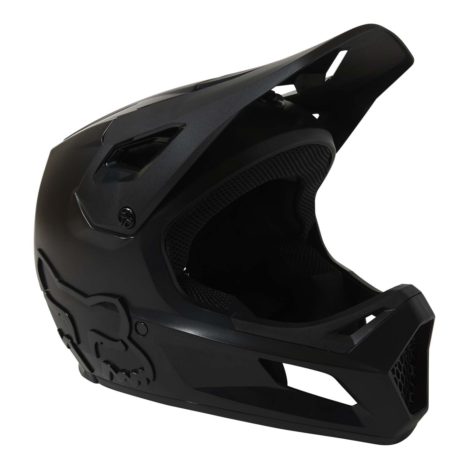 Fox helmet black and hot sale white