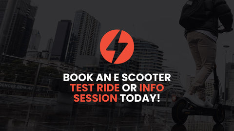 Electric Scooter Test Ride