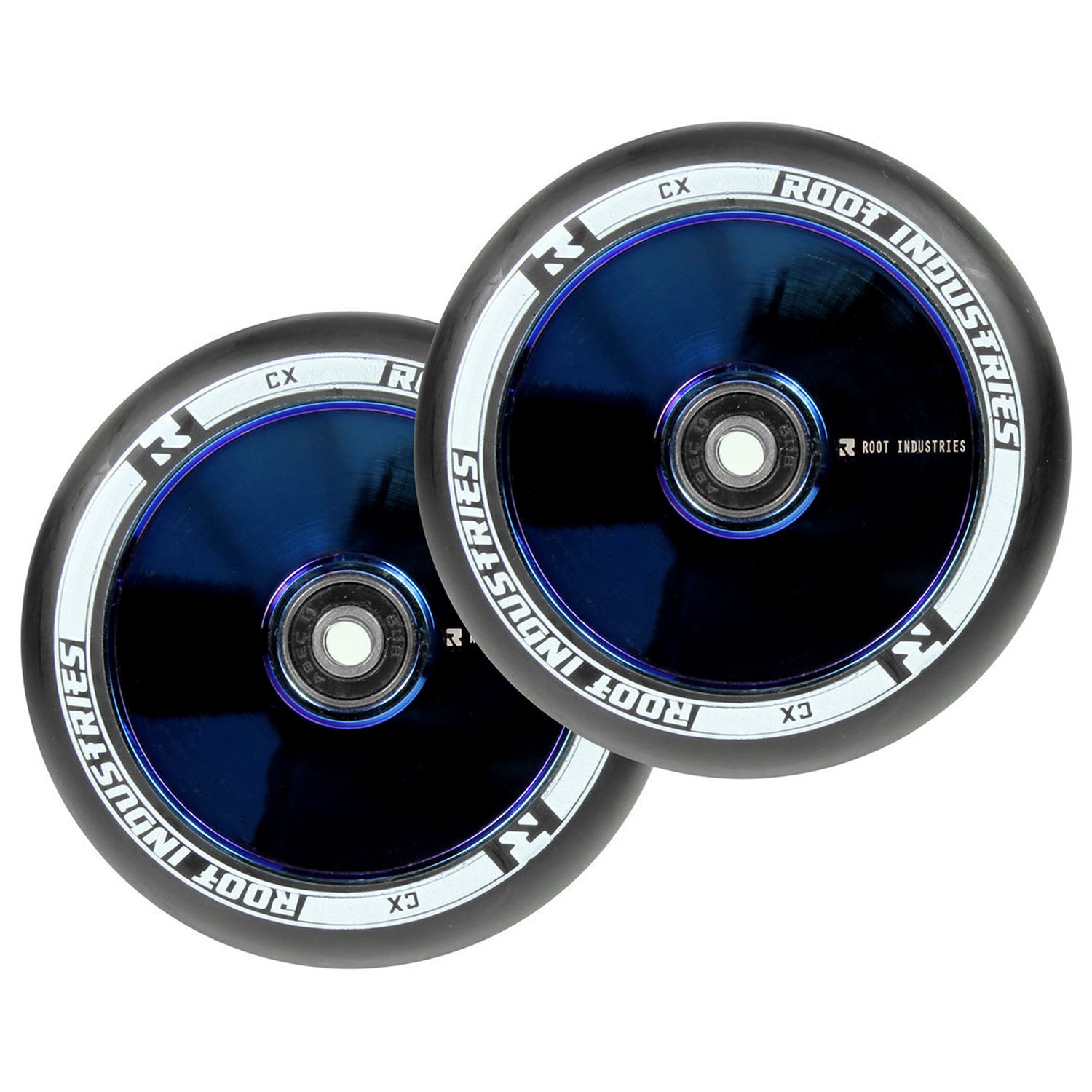 Root Industries AIR Wheels 110mm Black / BluRay Scooter Hut