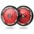 HoneyCore Wheels | 24mm x 120mm | Black/Red