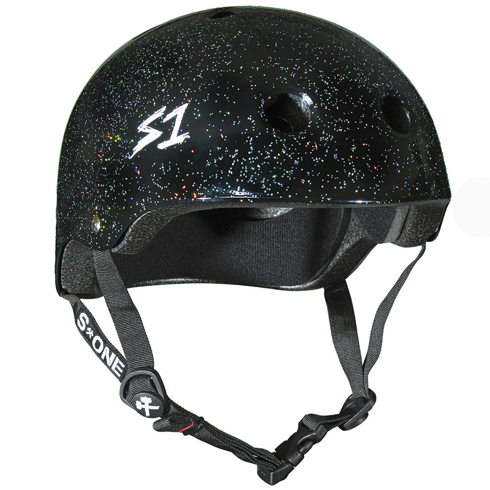 Lifer Certified Helmet Black Glitter Scooter Hut