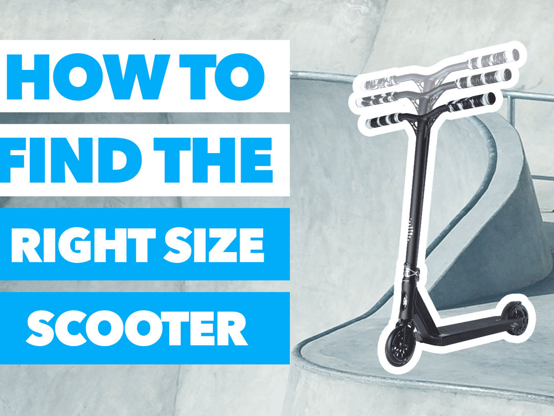 How to find the right size scooter? Scooter Hut