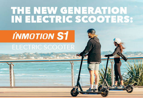 The next generation in electric scooters: InMotion S1 Electric Scooter