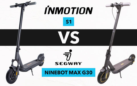 Inmotion S1 vs Segway Ninebot MAX G30 E Scooter – Scooter Hut