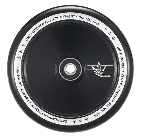 ENVY Hollow Core Scooter Wheels 24mm x 120mm | Black/Black | SINGLE