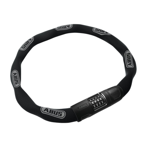 Abus 8808C Combo Chain Bike / Scooter Lock | 85cm | Black