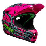 BELL SANCTION 2 DLX MIPS HELMET PINKTURQUOISE - SCOOTER HUT