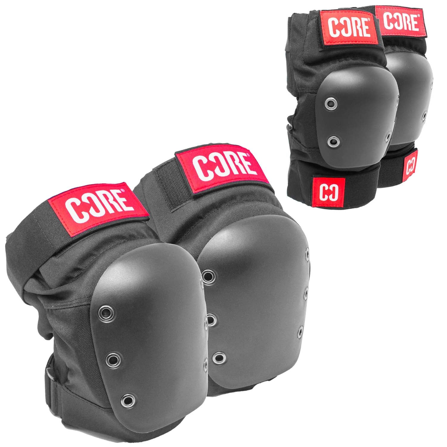 Core Protection Pro Street Combo Pad Set Knee Elbow Scooter Hut