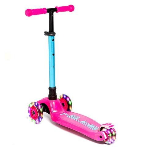 I-Glide Kids 3 Wheel Scooter v3 | Pink/Aqua