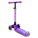 I-Glide 3-Wheel Kids Scooter v3 | Purple/Blue