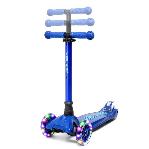 I-Glide Kids 3 Wheel Scooter v3 | Blue/Blue