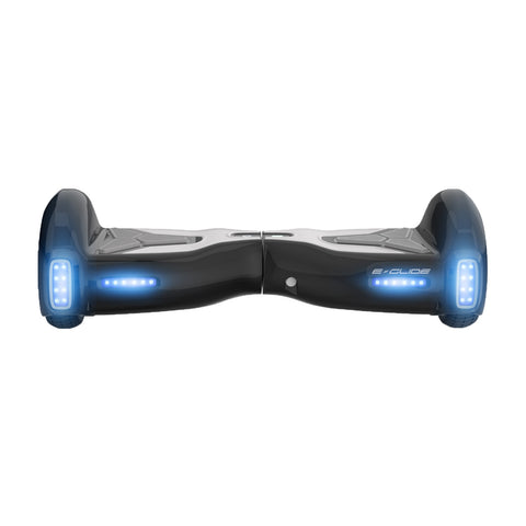 E-Glide 6.5" Street Hoverboard With Lights & Speaker | 65B | Black