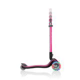 Globber Elite Deluxe 3-Wheel Kids Scooter with Lights | Deep Pink