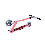 Globber FLOW Element 2-Wheel Scooter with Lights I Coral Pink