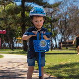 Kids Scooter Basket | Blue Dino