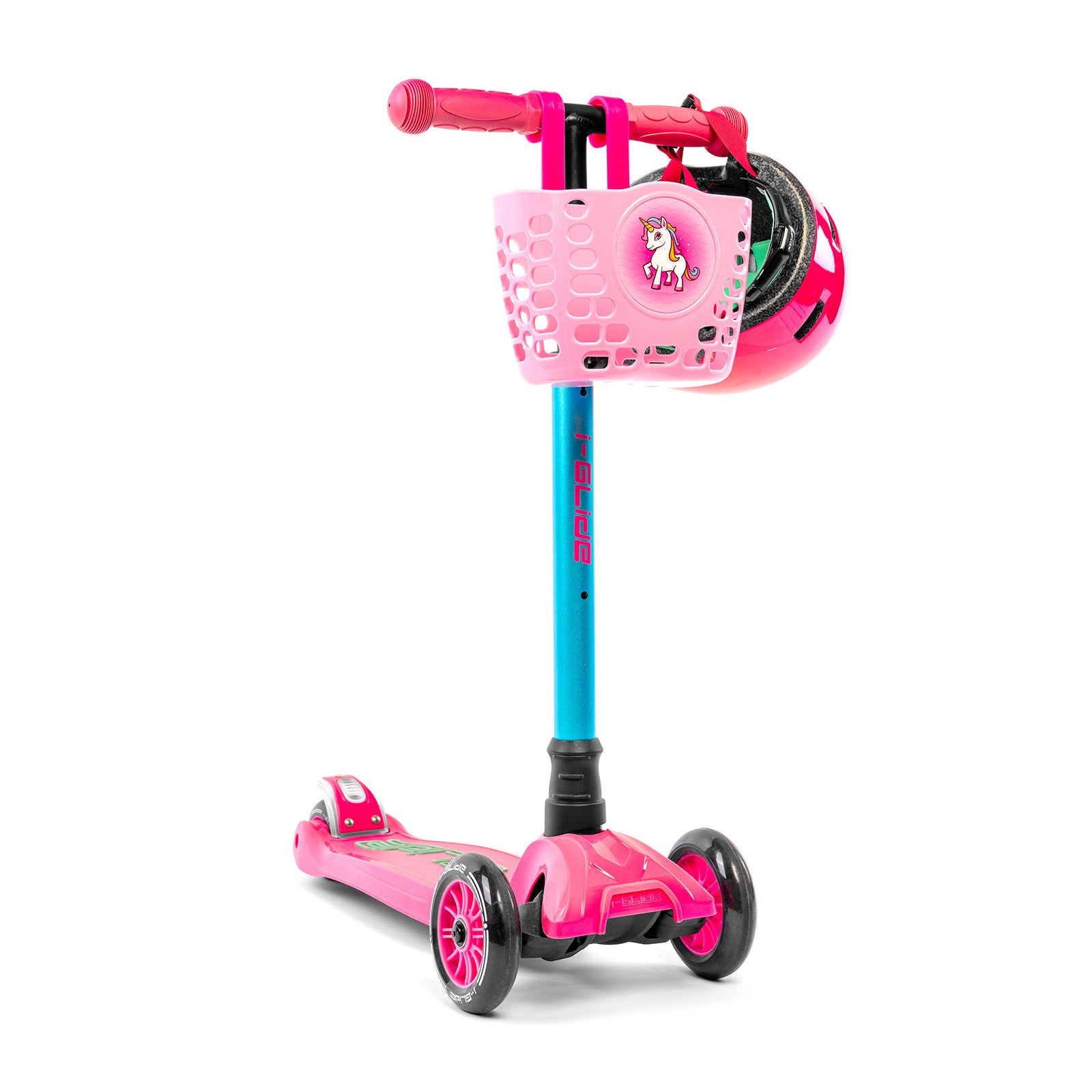 Scooter store basket pink