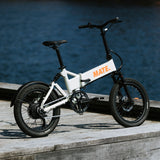 MATE Fusion Folding Electric Bike Lifestyle Static Ghost - SCOOTER HUT
