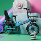 MATE Go+ Folding Electric Bike Neon Dream Colour - SCOOTER HUT