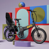 MATE Go+ Folding Electric Bike Shadow Glow Colour - SCOOTER HUT