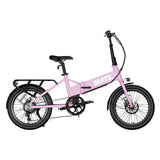 MATE Go+ Folding Electric Bike Velvet Blush Side - SCOOTER HUT