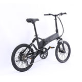 MATE Icon Folding Electric Bike Subdued Black Rear Side Right - SCOOTER HUT