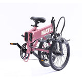 MATE Icon Folding Electric Bike Soft Bloom Folded - SCOOTER HUT