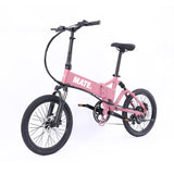 MATE Icon Folding Electric Bike Soft Bloom Front Side Left - SCOOTER HUT