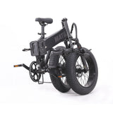 MATE X Evo Folding Electric Bike Subdued Black Folded - SCOOTER HUT