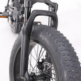 MATE X Evo Folding Electric Bike Feature Front Fork Tyre - SCOOTER HUT