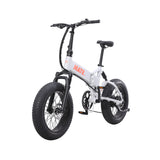 MATE X Evo Folding Electric Bike Ghost Gravity Front Side Left - SCOOTER HUT