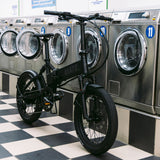 MATE X Evo Folding Electric Bike Lifestyle Laundry - SCOOTER HUT