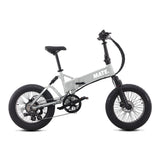 MATE X Evo Folding Electric Bike Silver Comet Side Right - SCOOTER HUT