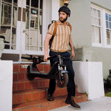 NIU KQI 300X GREY LIFESTYLE FOLDED - SCOOTER HUT