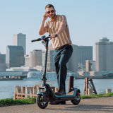NIU KQI 300X GREY LIFESTYLE STATIC CITY - SCOOTER HUT