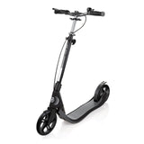 Globber ONE L 205 DELUXE Commuter Scooter | Titanium/Charcoal Grey