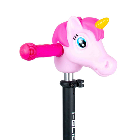 Pink Unicorn Kids Scooter Head Attachment