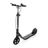 Globber ONE L 205 DELUXE Commuter Scooter | Titanium/Charcoal Grey