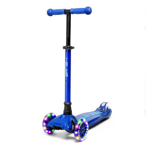 I-Glide Kids 3 Wheel Scooter v3.0 | Blue/Blue