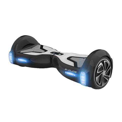 E-Glide 6.5" Street Hoverboard With Lights & Speaker | 65B | Black