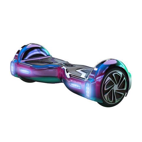 E-Glide 6.5" Street Hoverboard With Lights & Speaker | 65H | Holographic