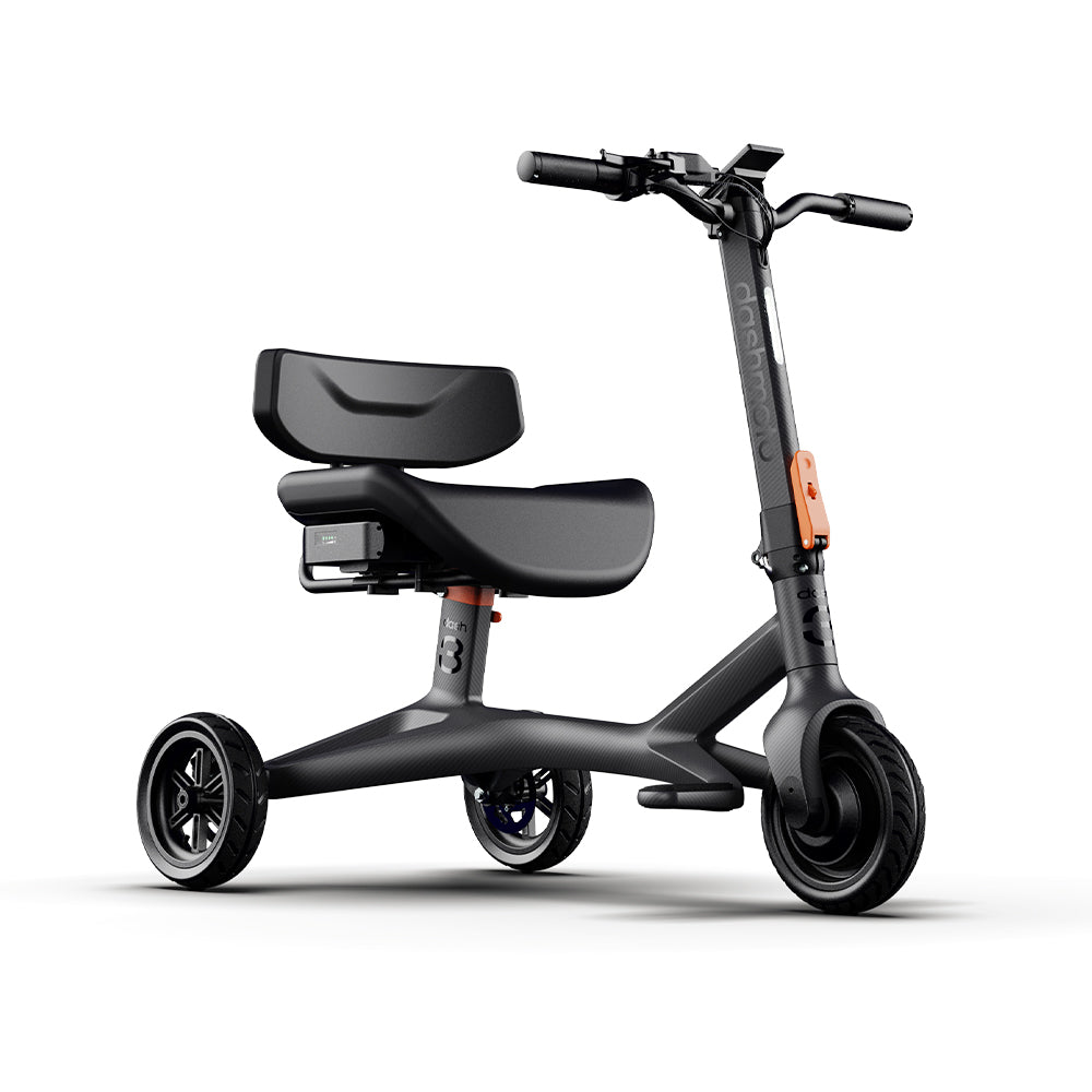 DASHMOTO DASH 3 CARBON BLACK - SCOOTER HUT