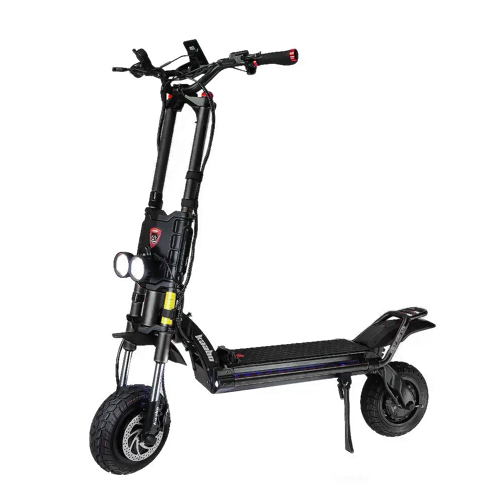 KAABO WOLF KING GTR BLACK FRONT SIDE - SCOOTER HUT