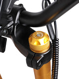 KAABO WOLF KING GTR GOLD ADJUSTABLE SHOCKS - SCOOTER HUT