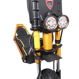 KAABO WOLF KING GTR GOLD HEADLIGHT DECK TILT - SCOOTER HUT