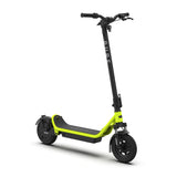PURE AIR5 PRO+ SUSPENSION YELLOW FRONT SIDE - SCOOTER HUT