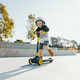 Icon Kids 3 Wheel Electric Scooter | Magnetic Yellow - Scooter Hut