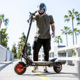 Kaabo Mantis King GT Electric Scooter Black/Red - Scooter Hut