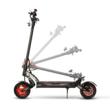 Kaabo Mantis King GT Electric Scooter Black/Red - Scooter Hut