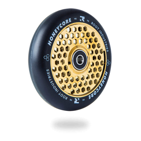 HoneyCore Wheels | 24mm x 110mm | Black/Gold
