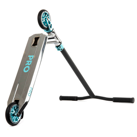 PRO' Kids Scooter | Chrome/Teal - Scooter Hut